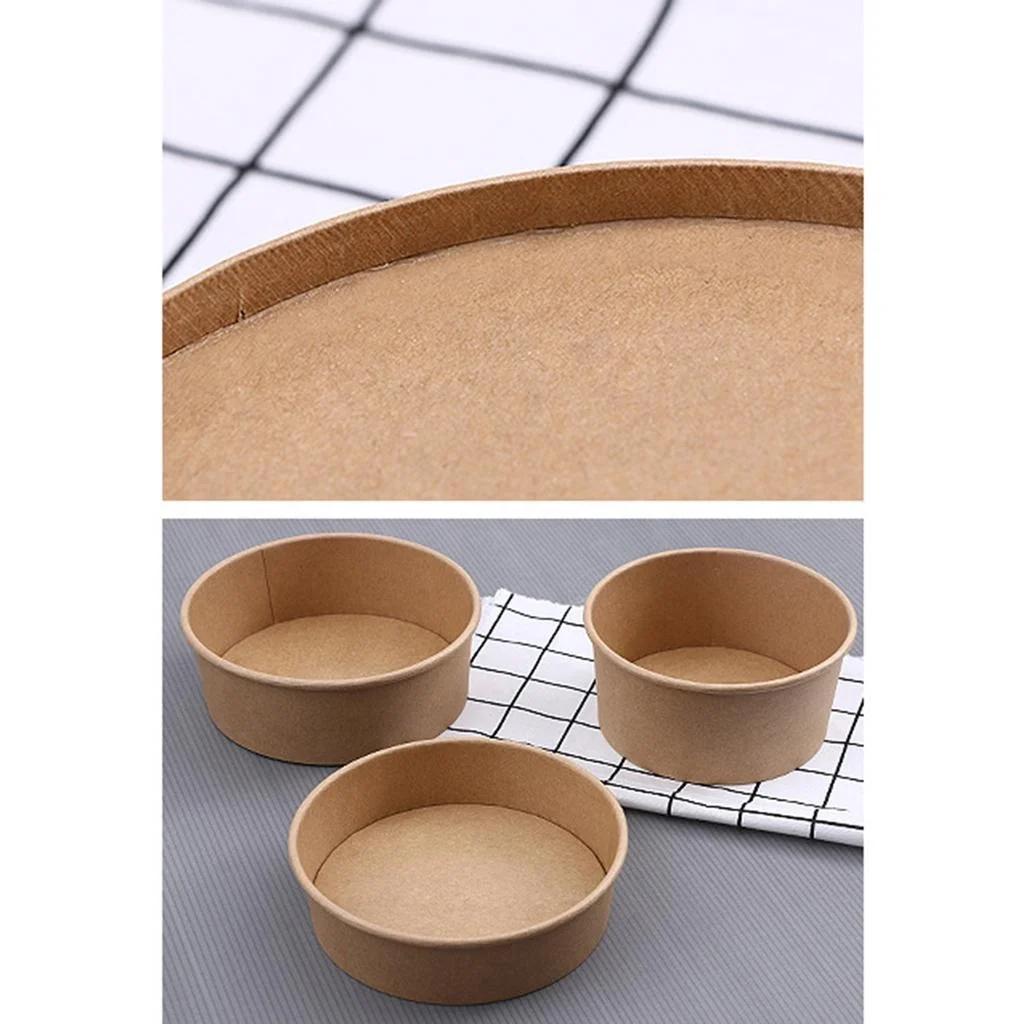 Paper Soup Bowl Salad Bowl Disposable Hot Soup Paper Bowl With Lid