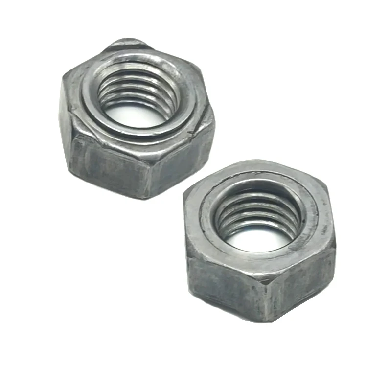 China Manufacturer Din929 Carbon Steel High Quality M8 M10 M12 M14 Hexagon Weld Nuts