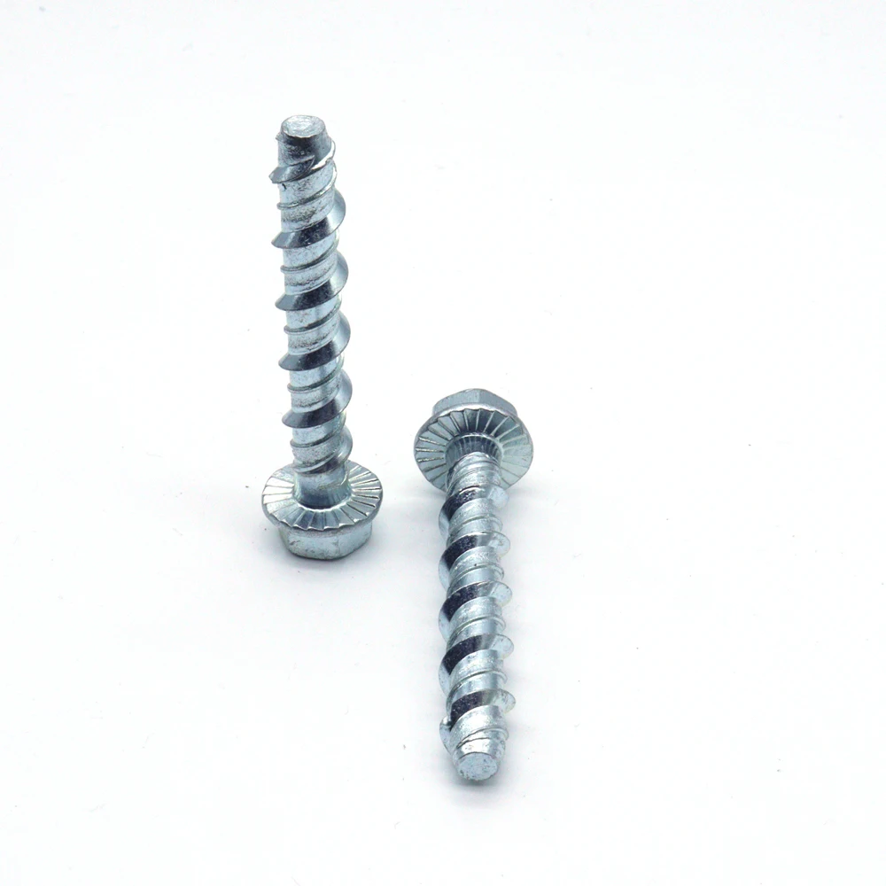M8 M10 M12 hex flange head thunder masonry self tapping concrete screw bolt
