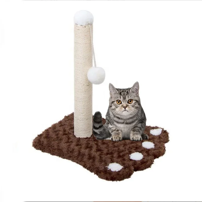 Cat Scratching Climbing Carved Tree for large cats Wooden Cat Furniture