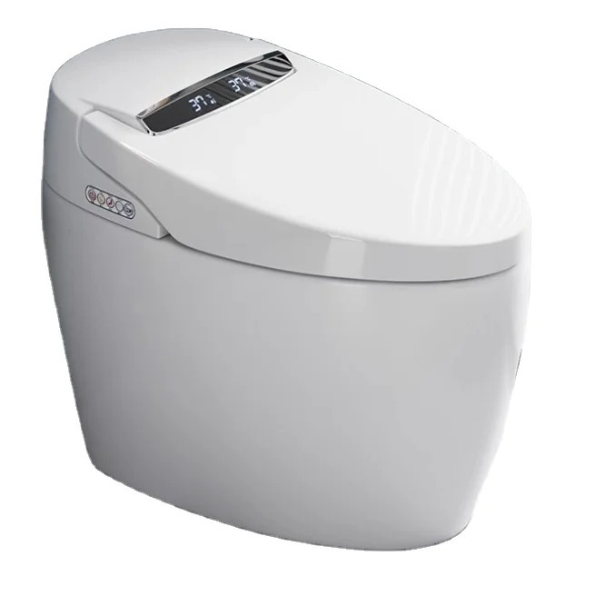 Wholesale Bathroom Floor Mounted Auto Wash Electric Intelligent Wc Commode Toilet Bowl Automatic Flush Smart Toilet