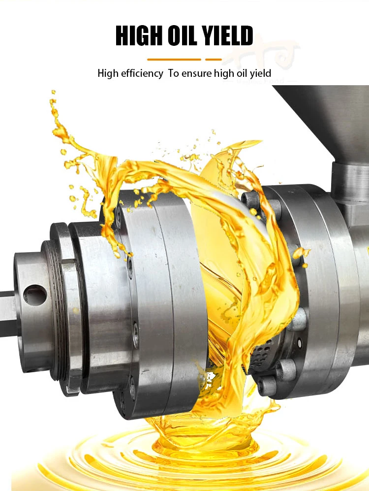 Good quality automatic screw oil press machine soybean sunflower oil for mill processing production line