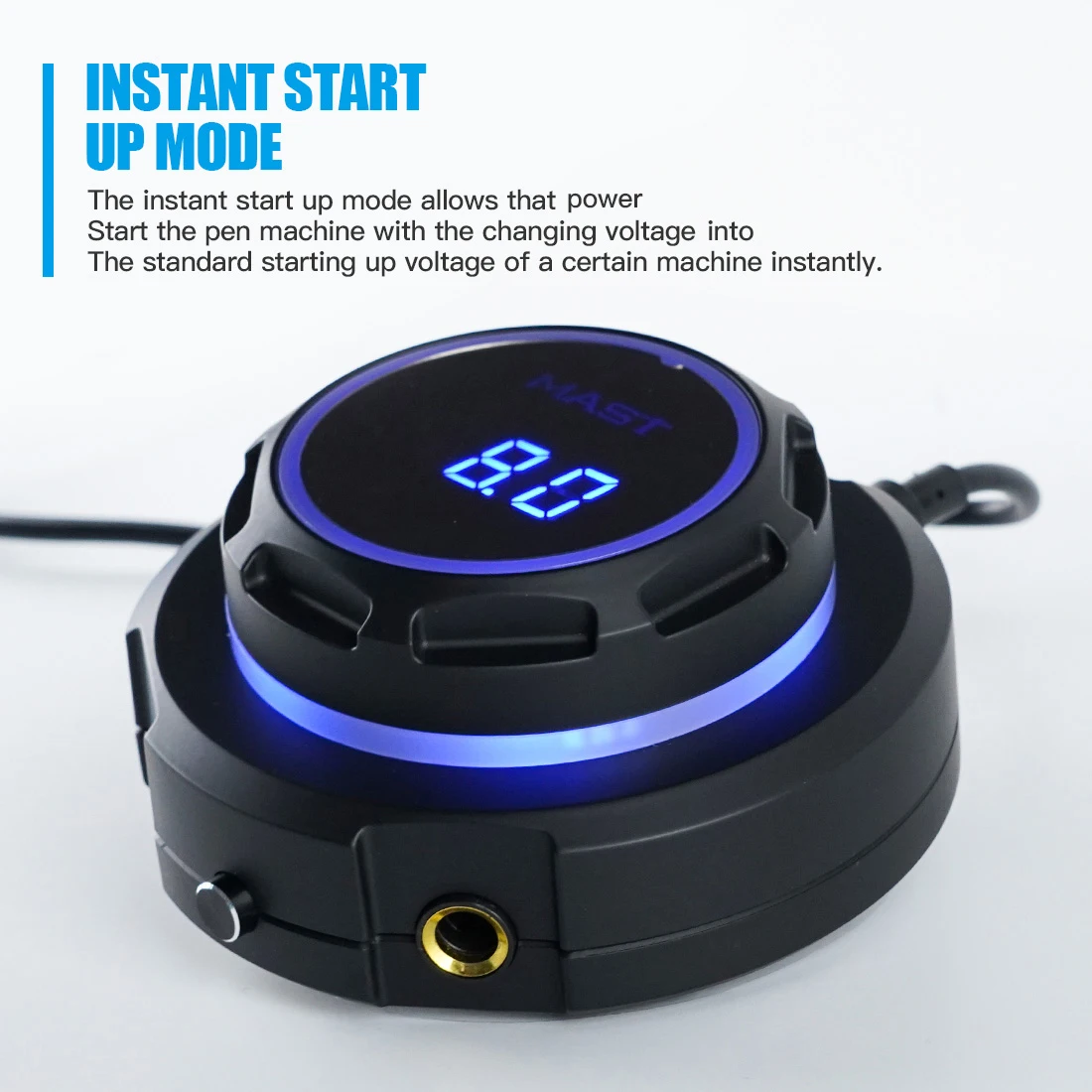 Hot wholesale Dragonhawk Mast Halo Tattoo Power Supply Box for Tattoo Machines Body Art