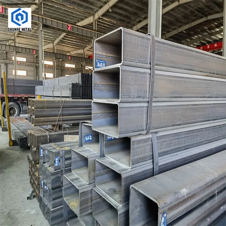 ss400 ms welding 100x100 25/1.5 hollow black iron square 12mm steel pipe