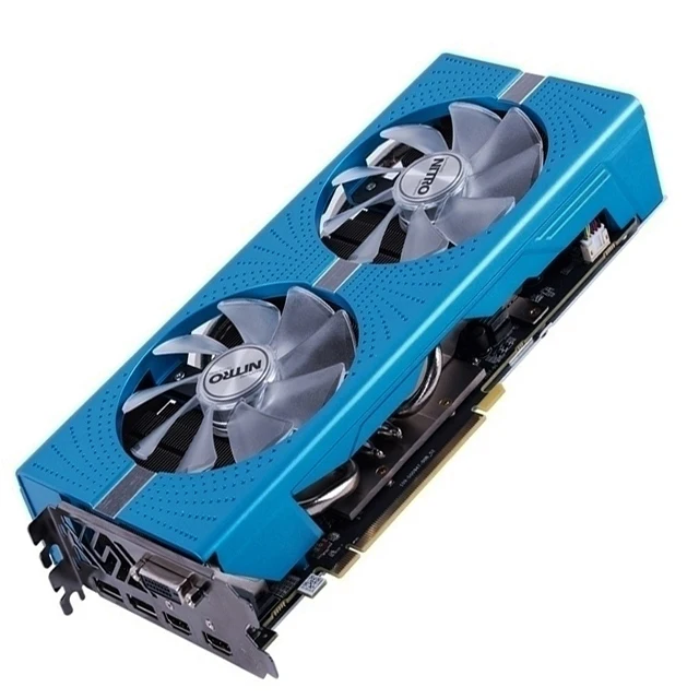 Gpu RX590 8GB GDDR5 сапфир нитро Radeon Rx 590 игровая видеокарта для настольных ПК