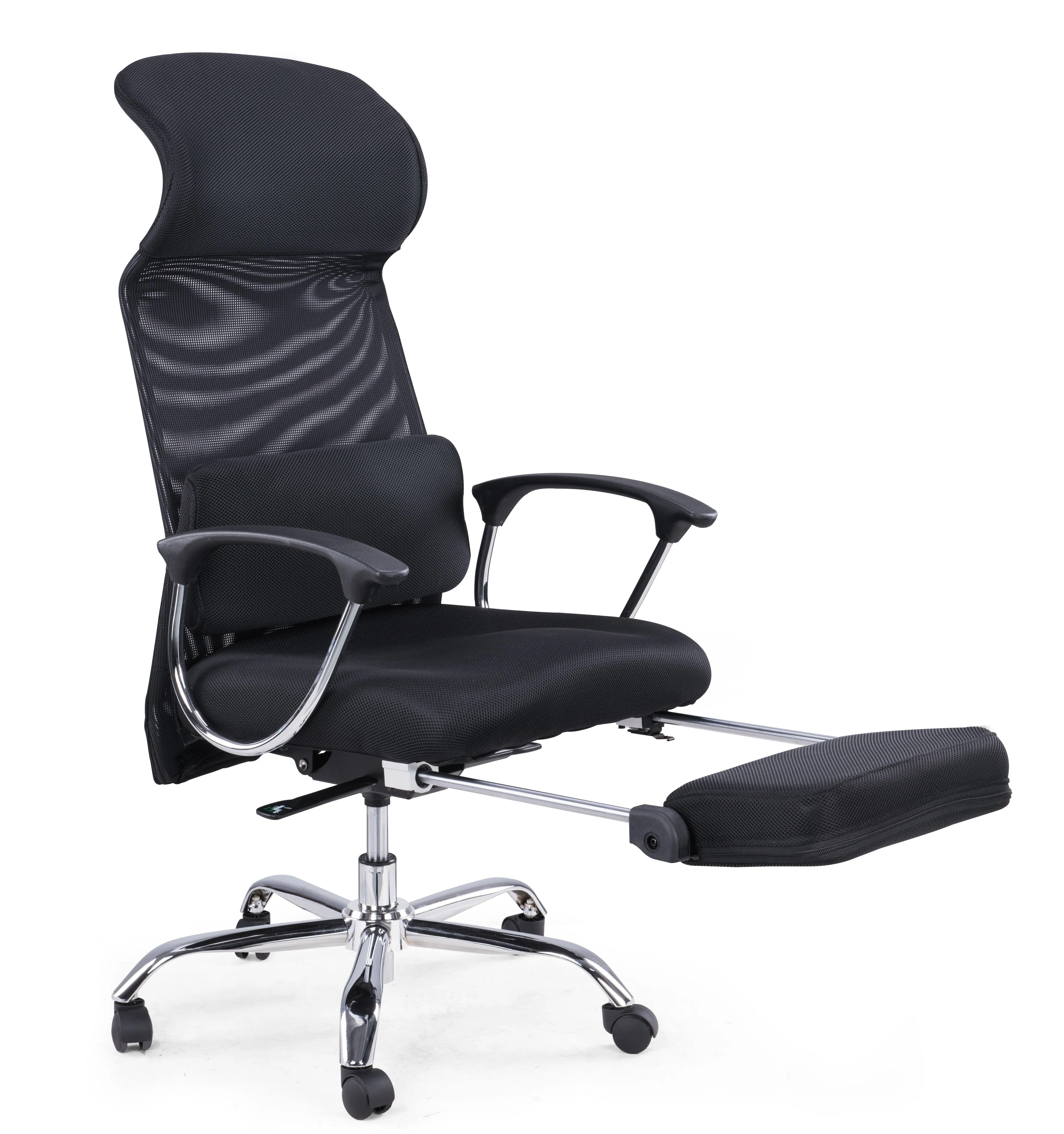 VATON Подножка для руководителя Laydown откидной замок отдых офисный стул с подвижной поясничной поддержкой