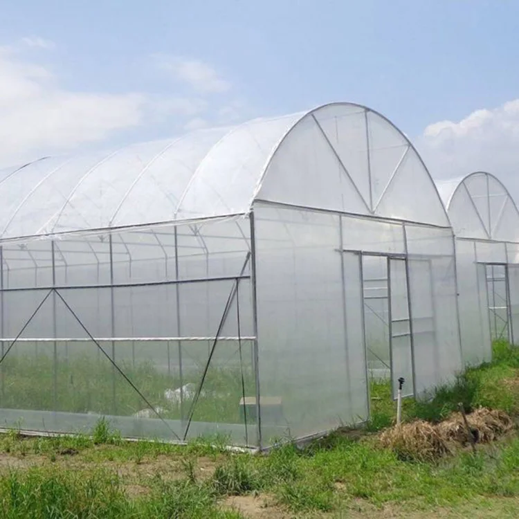 
cheap price tunnel greenhouse plastic sheet film tunnel greenhouse 