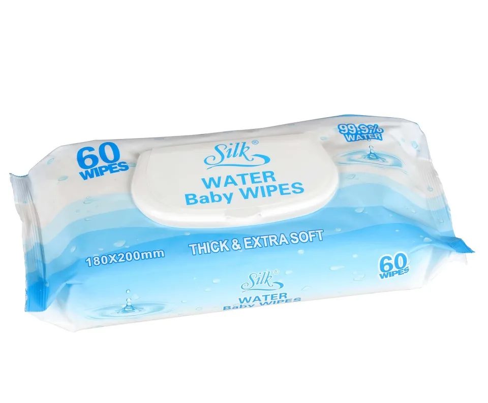 OEM/ODM Extra Large Sheet size Soft Touch Bebe Towelettes Sensitive Skin Protect Baby Water Wipes