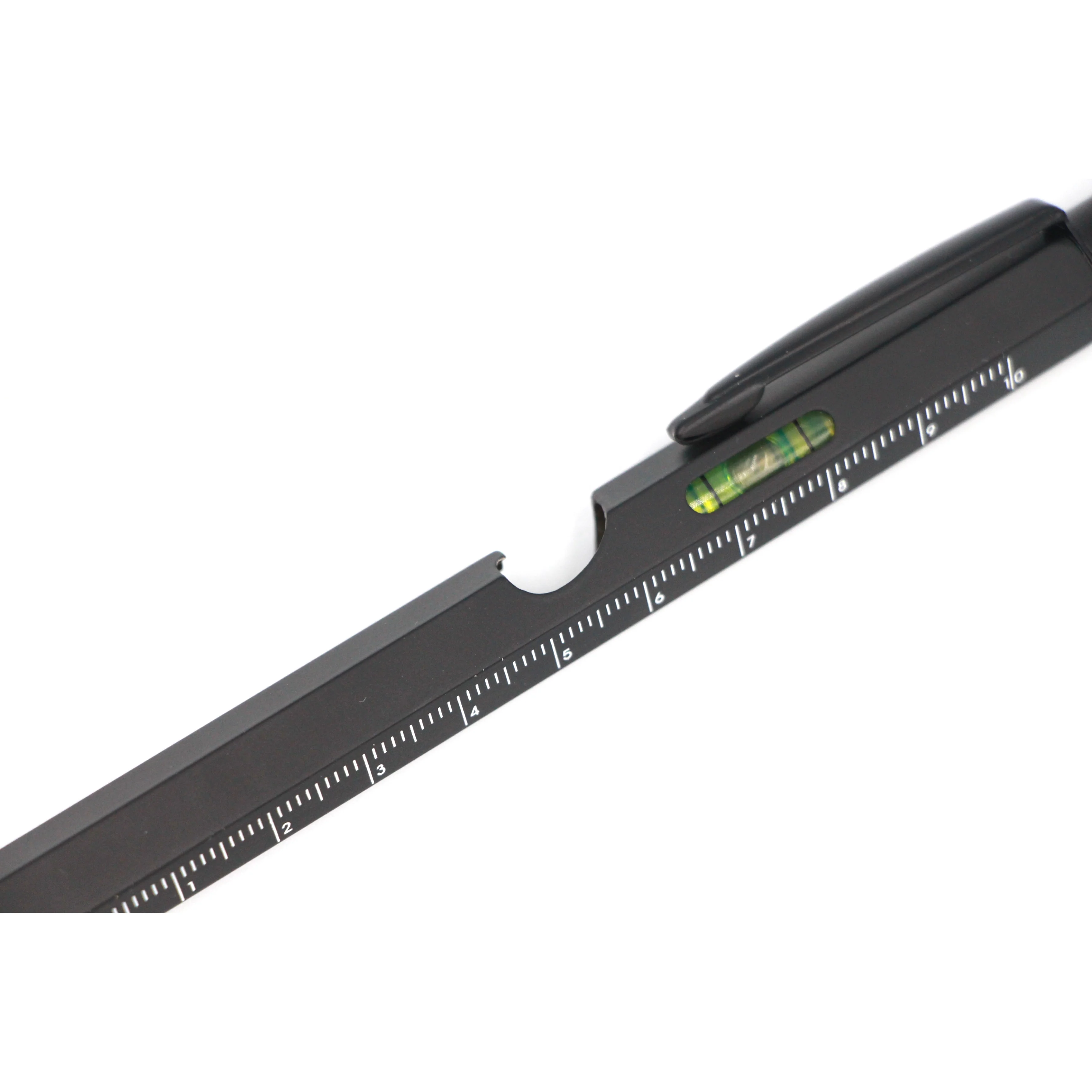 9 in 1 Wholesale Metal Pen with Level and Screwdriver Tool Ballpoint Pen Customized Pen