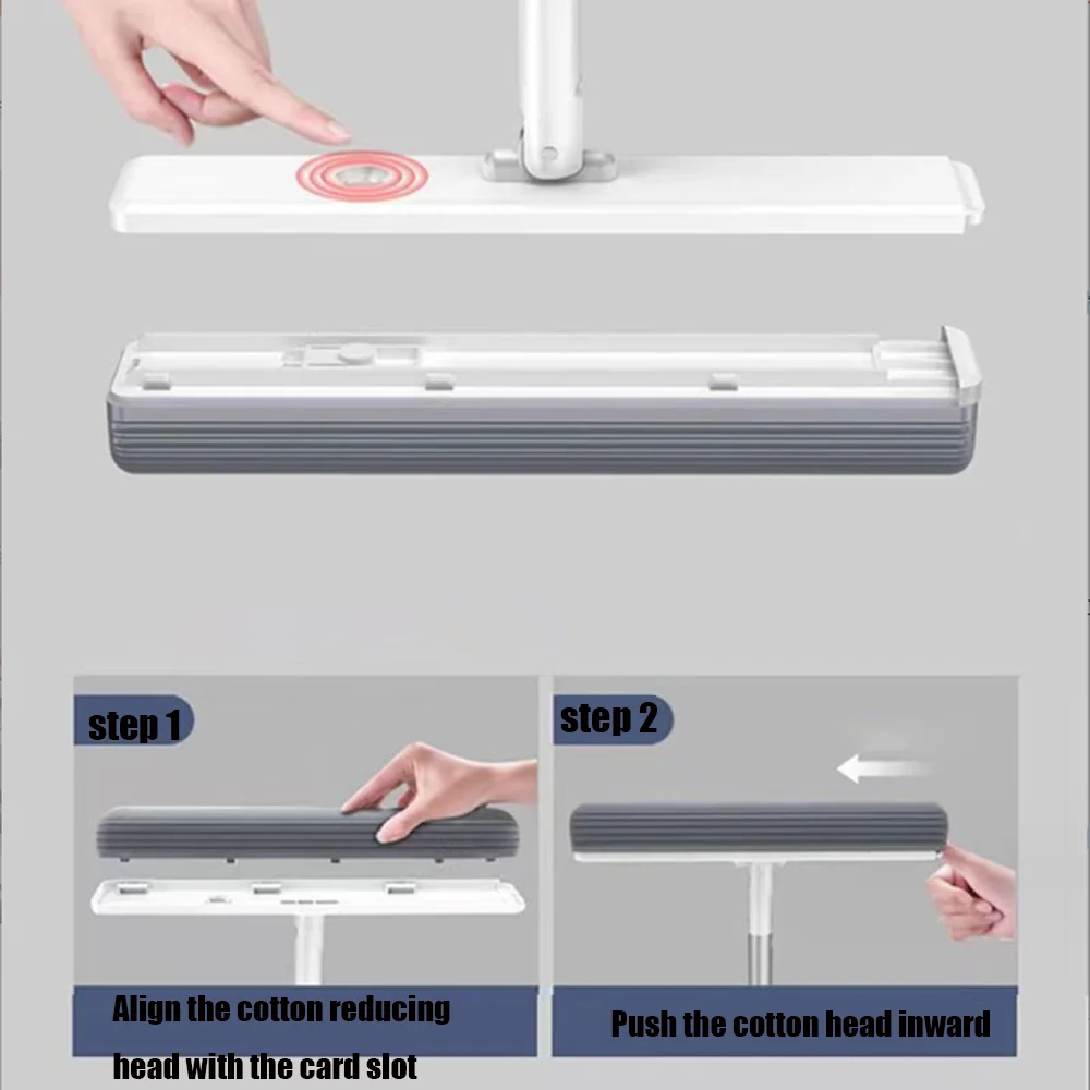 Factory supply high quality cheap hand free self washed mops cleaning floor sponge mop for floor cleaning pva sponge mop