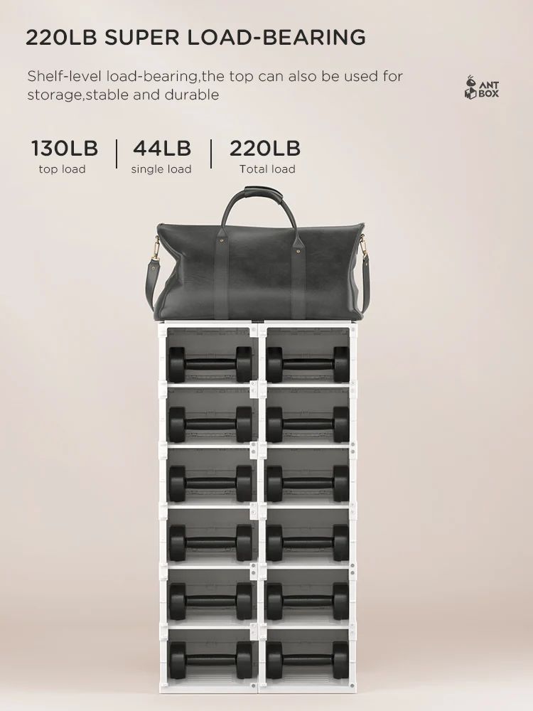 mayi Mayibox Ant box Drop Front Clear Stackable Shoe Box nike air jordan Acrylic Storage Shoe Storage for lining room cabinet