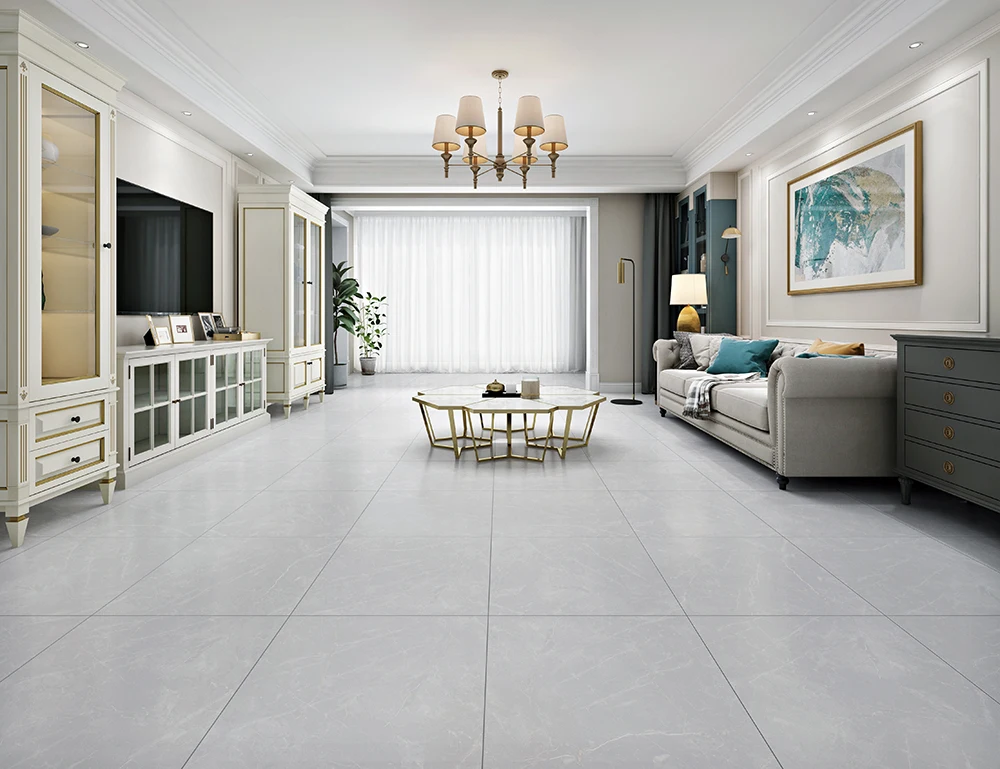 
cheap price China Guangdong grey Rustic Floor Tiles 600*600 porcelain glazed tile stock tiles 