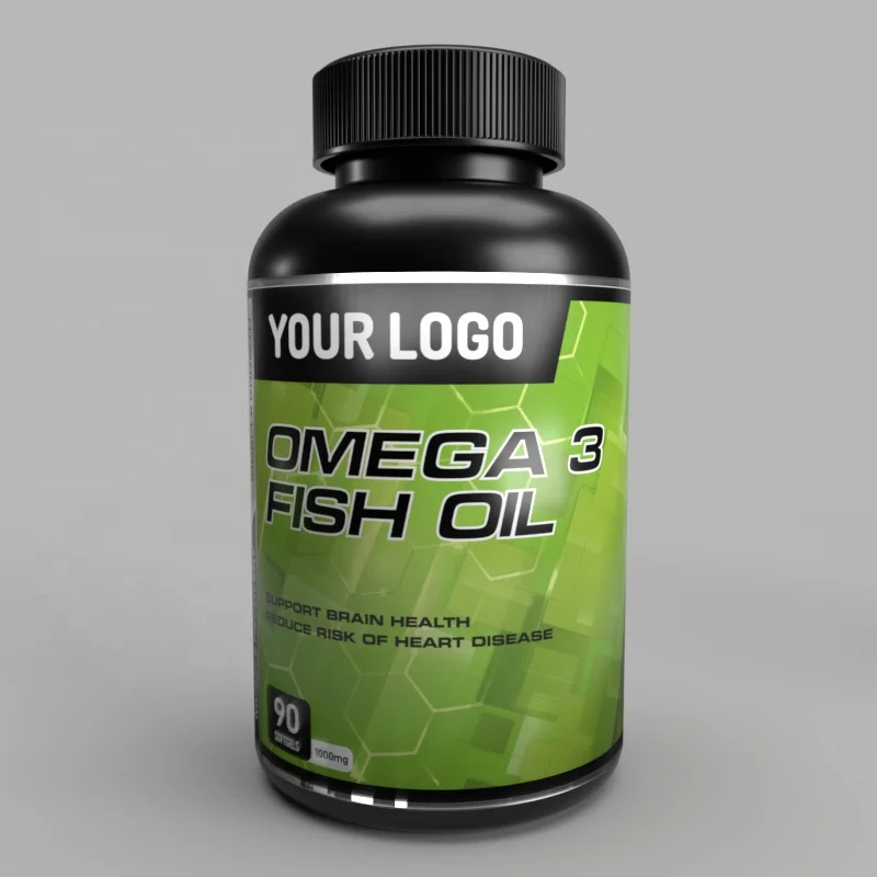 High Quality Halal Omega 3 Fish Oil Softgel Capsules OEM Kosher Sports Nutrition Health Care Adults Bulk Supply Omegas Fish Oil