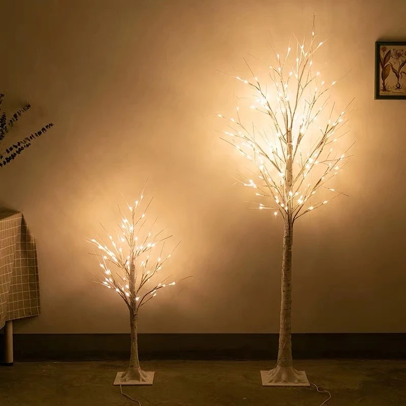 Tree Lighting Illuminated Tree Lights LED Christmas Simulation Tree Lamp Emulate Branch Shape Lamp Home Holiday Decoration
