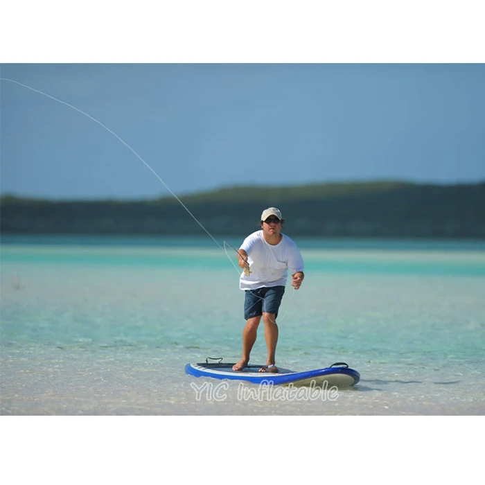 Inflatable Pedal Fishing Boat, Kayak Water Bike, Pontoon Boat with Pedal Drive - Ideal for Outdoor Water Sports & Fishing