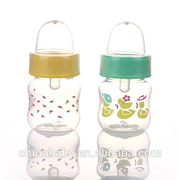 Wholesale High Quality Eco-friendly Silicone Baby Feeding Bottle Custom Print Pattern Sublimation Baby Bottle