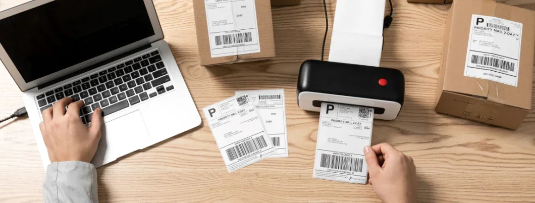 110mm Label Thermal Printer for Shipping Express Order 4 Inch Paper