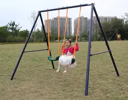 Winning Wholesale supply outdoor kids patio Outdoor Entertainment Recreational Child Swing sets playground children swing chair