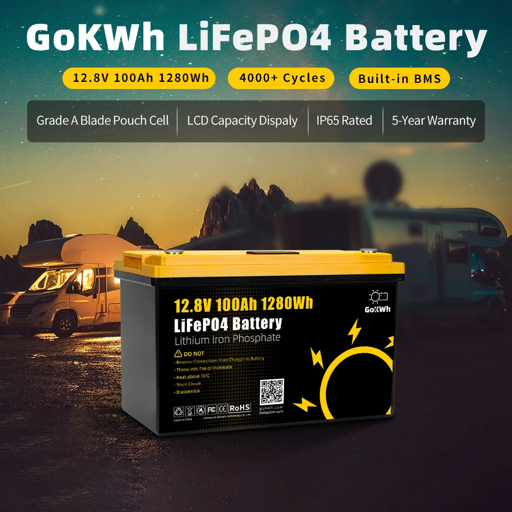 Grade A 12v 24v 100Ah 200Ah 50Ah 400Ah LiFePO4 Lithium Iron Phosphate For 12V 24V 48V 60V Battery Pack