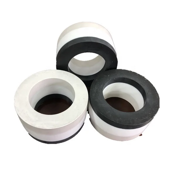 Black White Gray JIS Standard Graphite Carbon Filled PTFE Modified Plastic Tube Pipe