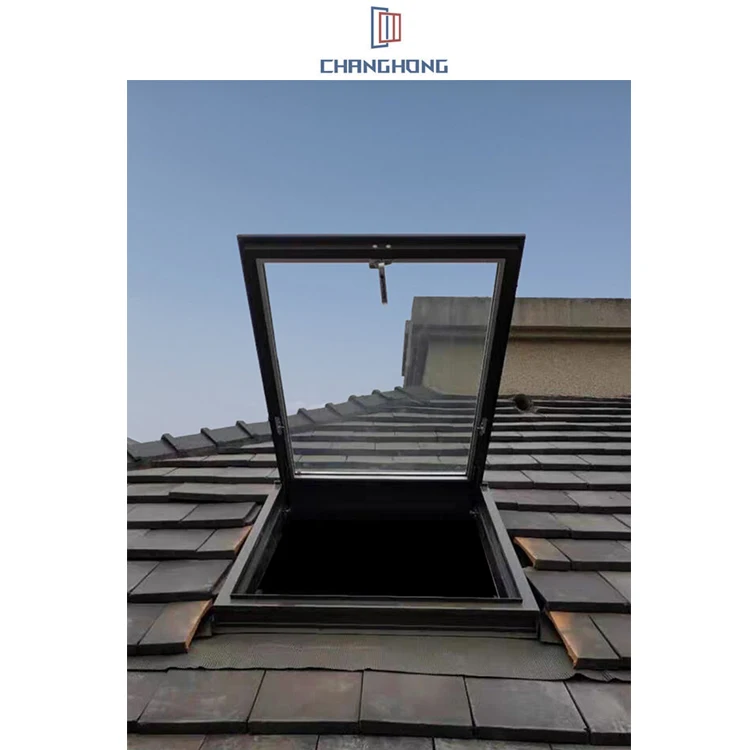 Smart Home Design French Windows Residential Fixed Window Skylight Roof Window