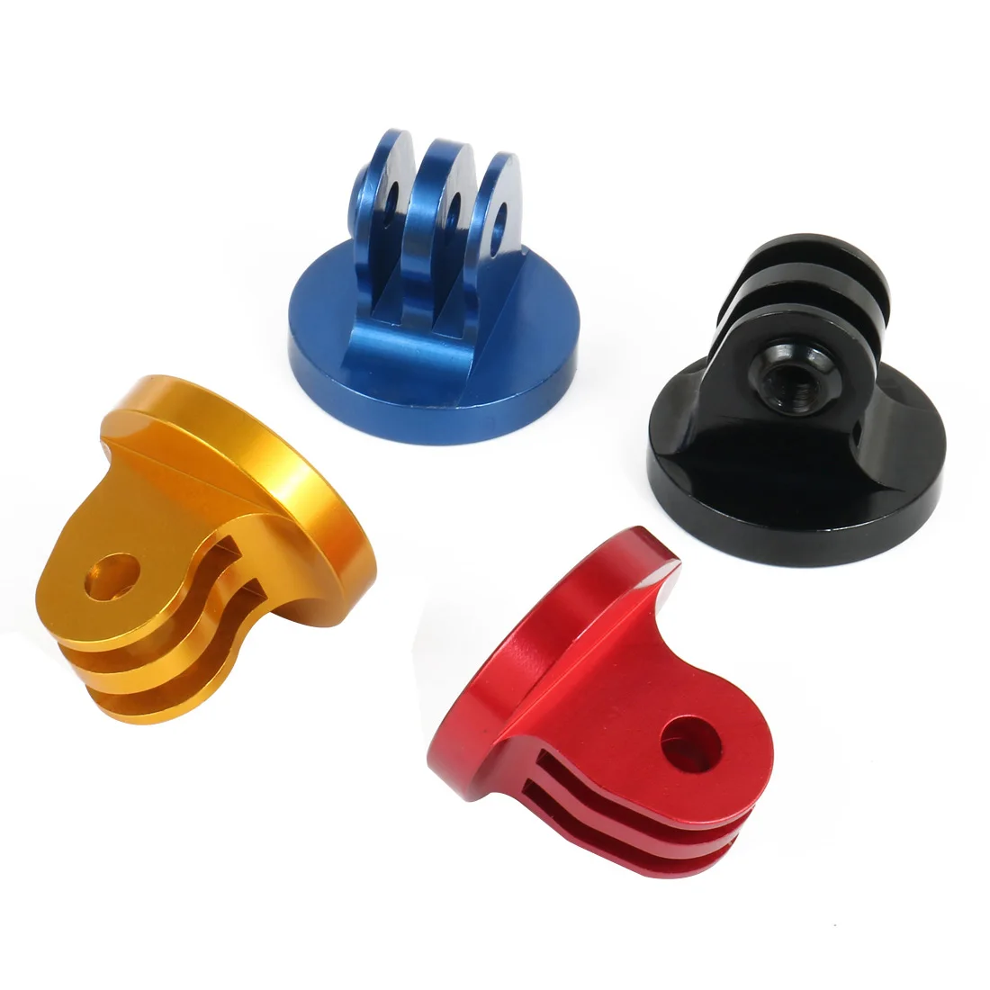 Action Sports Camera Mount Accessories Aluminum CNC Bike Mount Tripod Monopod Selfie Stick Adapter For GoPro 11 10 9 Camera