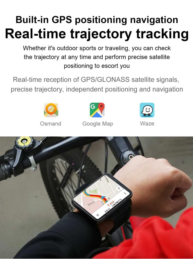 LOKMAT APPLLP Max fashion men smart watch futuristic Silicone strap Touch Screen Android Fitness Track  mobile watch