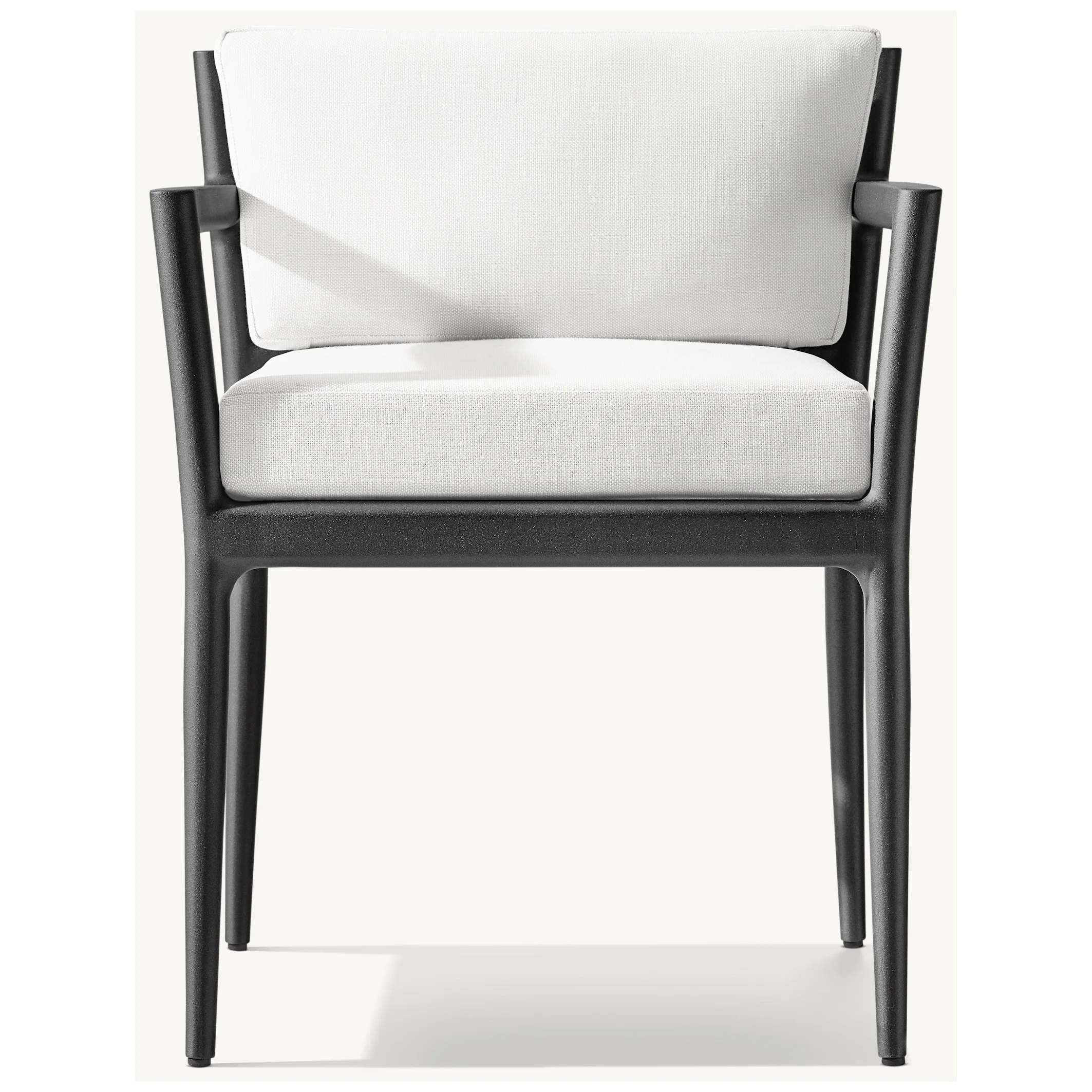 Back Cross Outdoor Garden Dining Tables and Chairs Set 6 Seater Villa Modern Aluminium Furniture