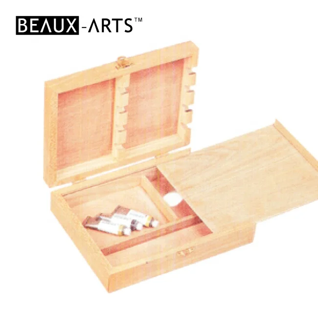 Sketched Box, Paint, Canvas Art Painting Set