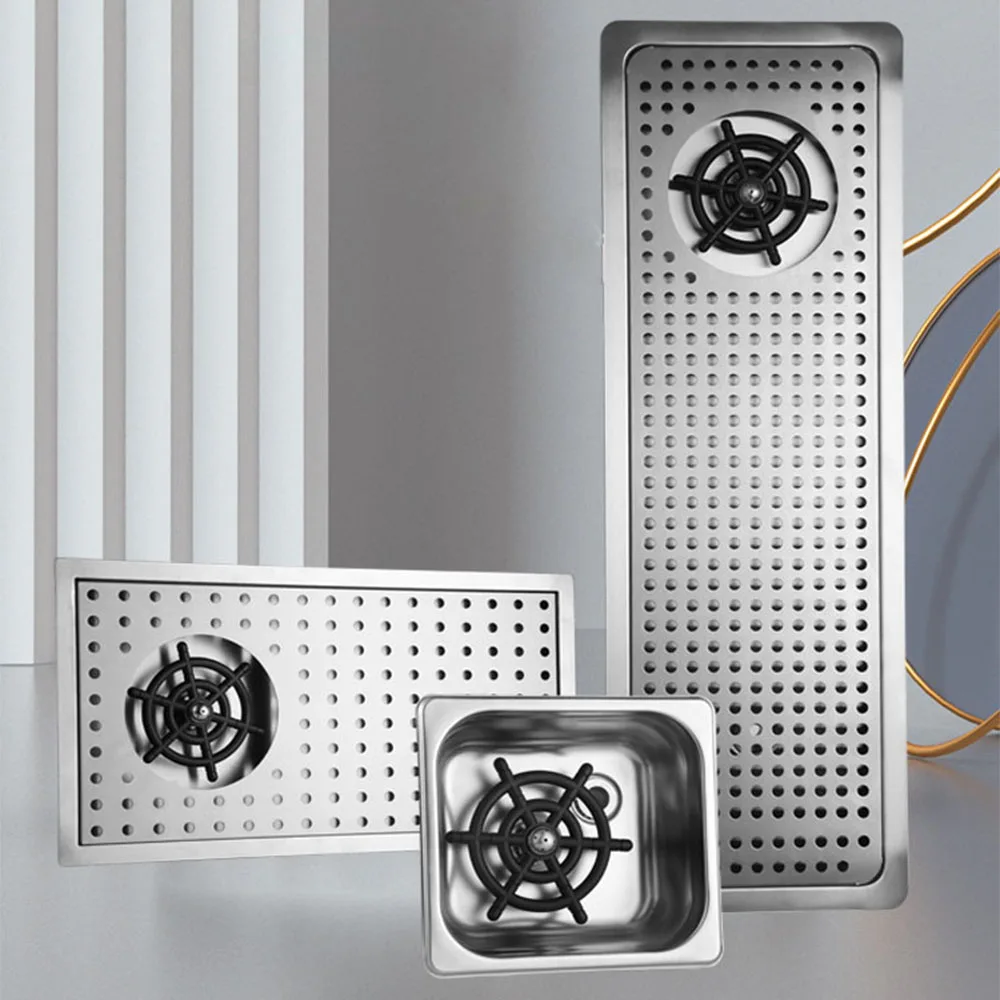 With drip tray Stainless steel bottle washer cup cleaner glass washer