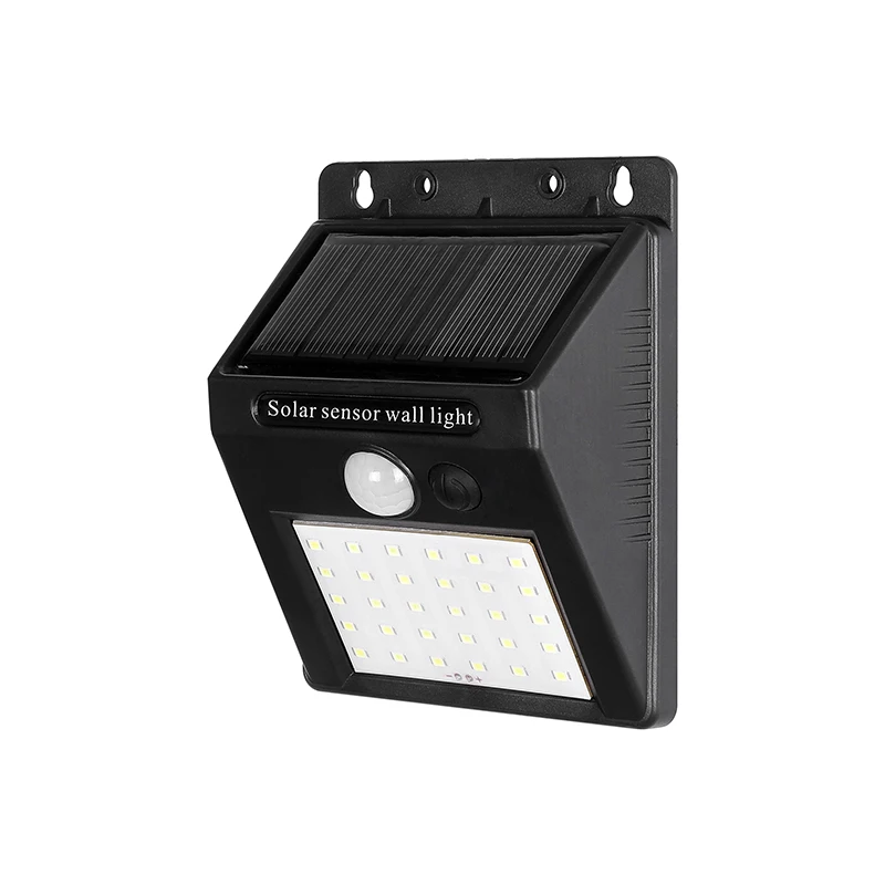 
CDR light little bracket solar small wall lamp waterproof daytime Automatic charging light control ABS body material IP44 
