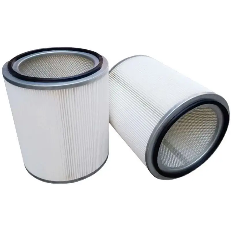 Cartridge Filters Flame Retardant Coated Polyester Fiber Filter Air Filter Cartridge
