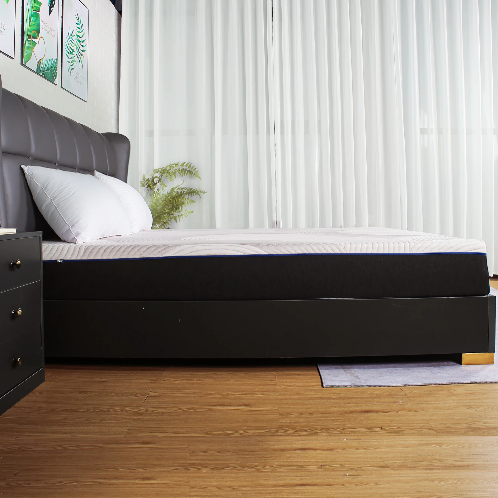 Best Price Full Circle Foldable Floor Bed Gel Cooling Memory Foam Mattress