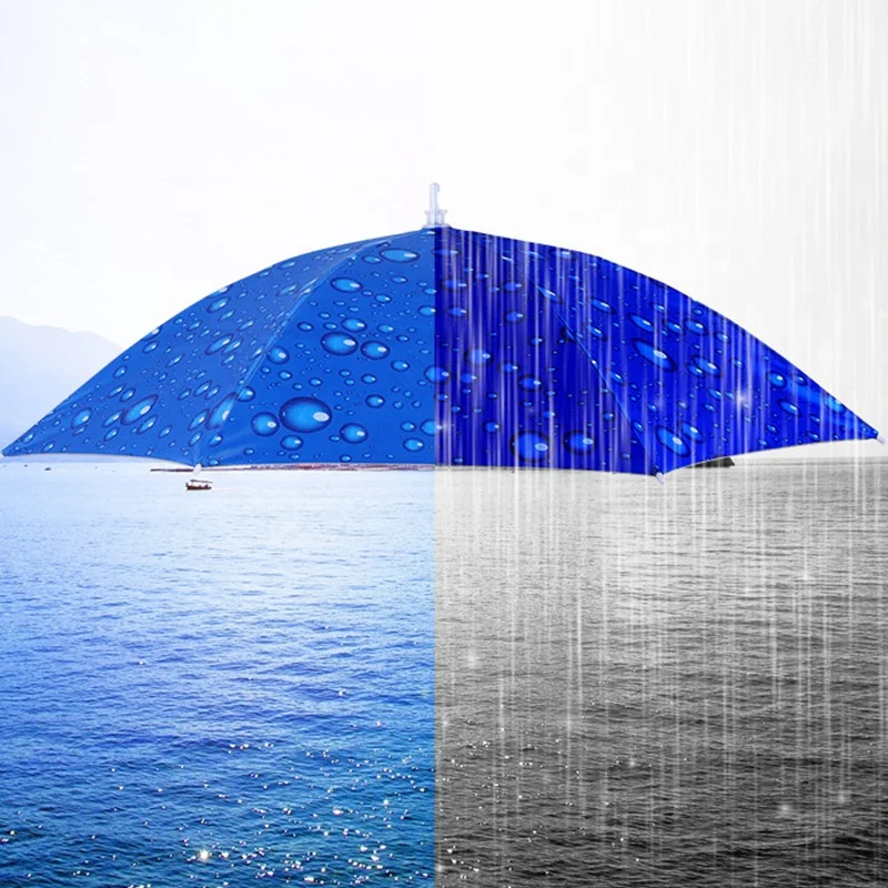 Manufacturers Rainbow Diameter 69cm Titanium Silver UV Protection Large Head Umbrellas for Adults