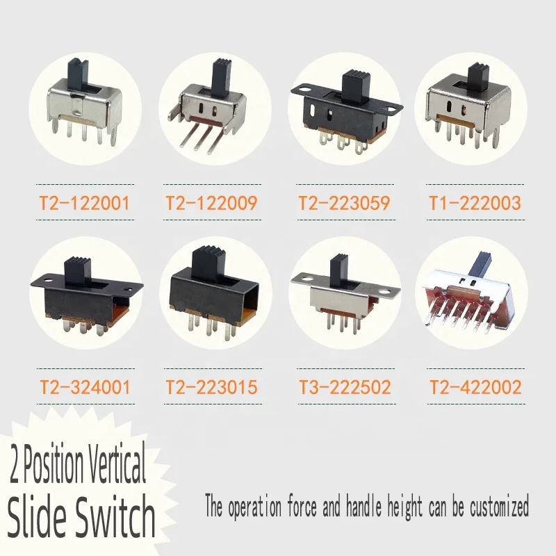 Centermcx SS22E10 ползунковый Переключатель ВКЛ/ВЫКЛ 2 way