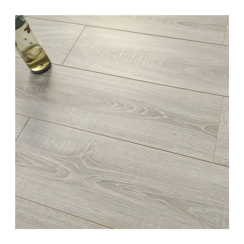 12mm German MDF Parquete Piso Flotante High Gloss Laminate Laminate Flooring Waterproof Graphic Design Customized Modern Click