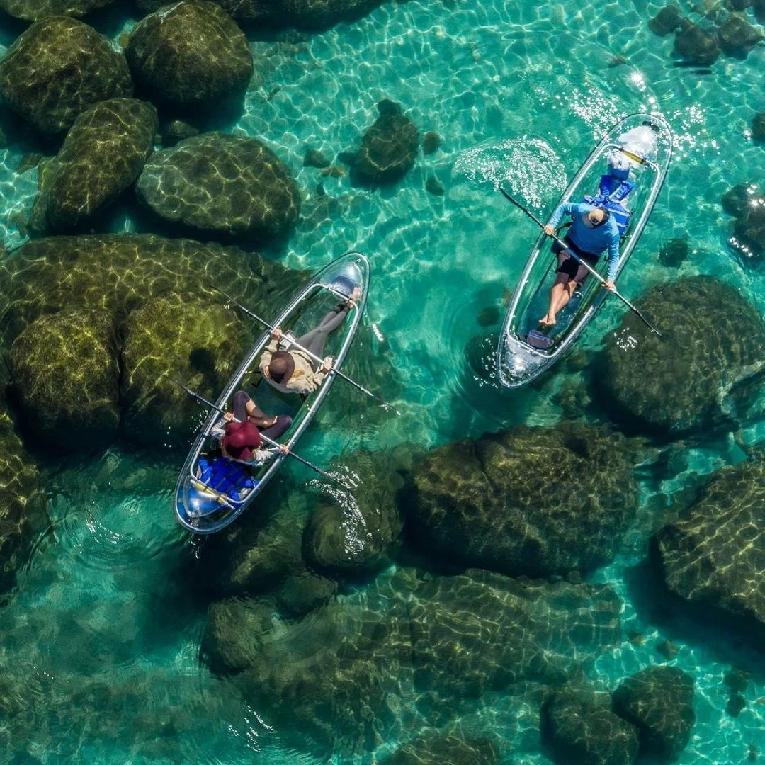 crystal clear kayak transparent canoe clear bottom kayak glass bottom canoe