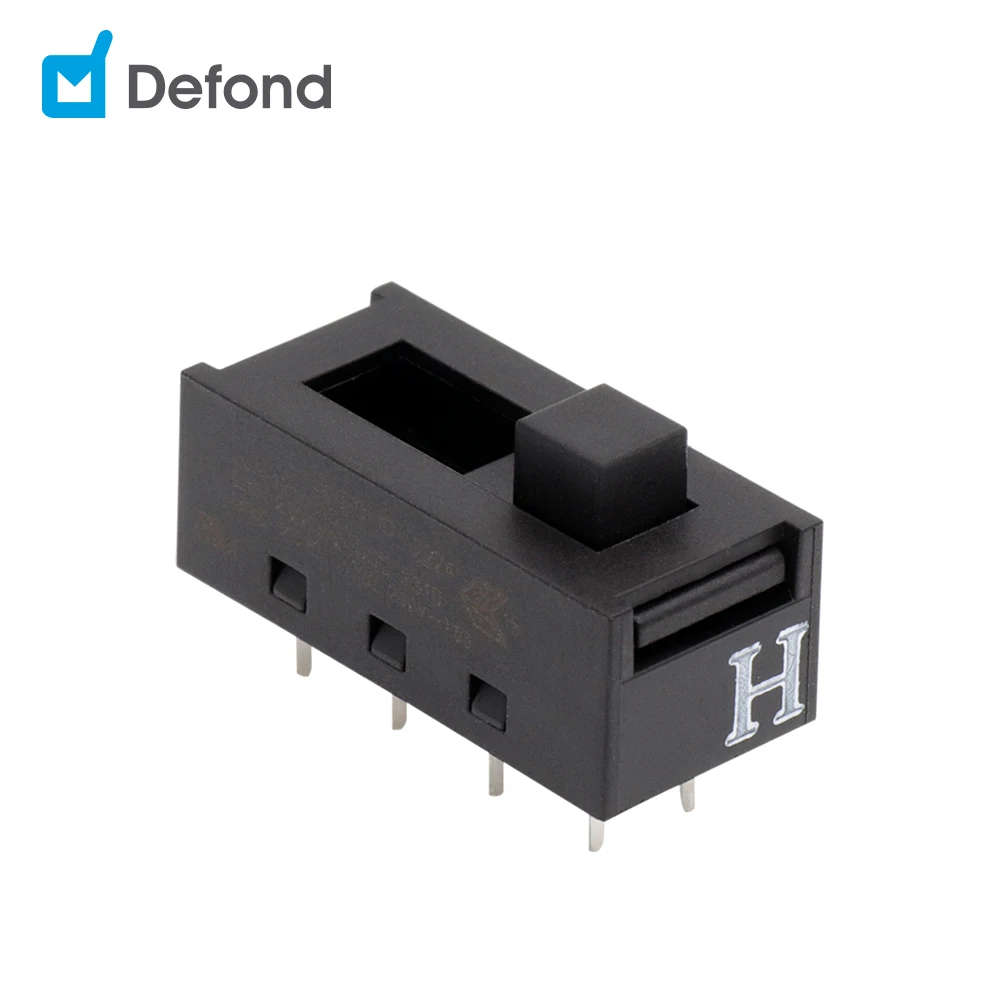 Slide Switch DSE-2310-BAP31-11R On-On 8 Pin  10A AC Power PCB Mounted Micro Switch Wireless Slide Switch