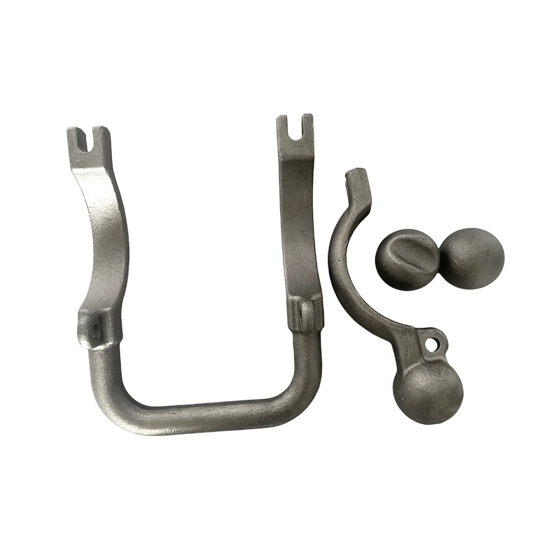 Oem Mechanical Accessory Hot Die Forging High Strength Low Alloy Structural Steel Conveyor Tube Bracket