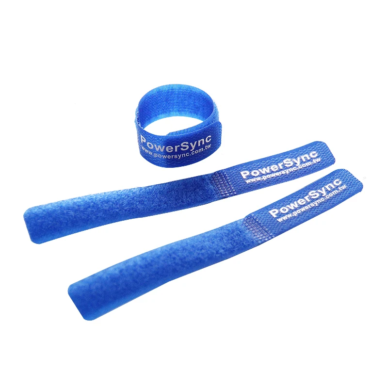 
Wholesale Hook And Loop Tape Cable Tie With Logo Custom Printed Cable Ties 