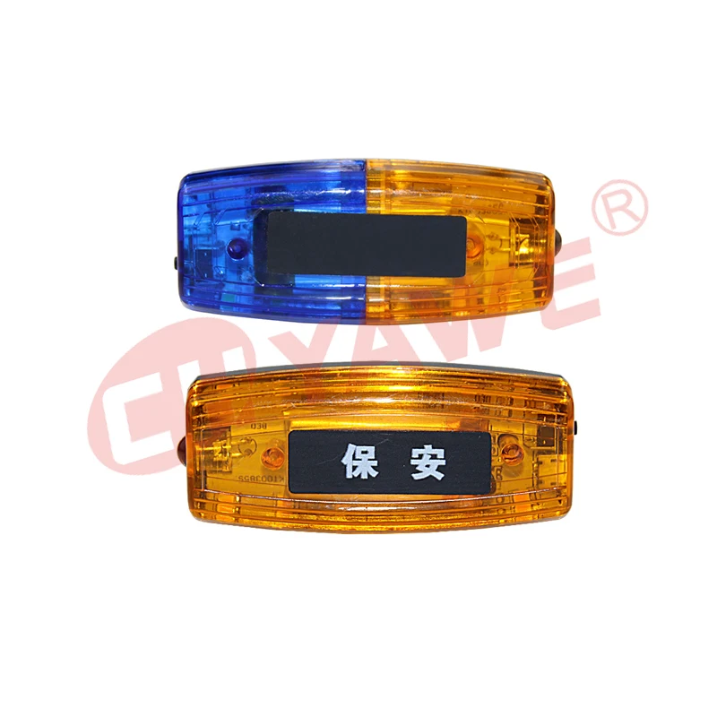 Led shoulder warning light rescue USB Rechargeable warning light multi-functional shoulder light
