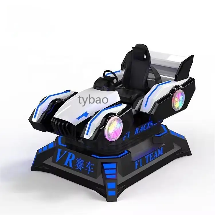 2024 New Design Virtual Reality Race Arcade Car Racing Driving Vr Games Seat Simulator Machine Vr Multiplayer For Kids