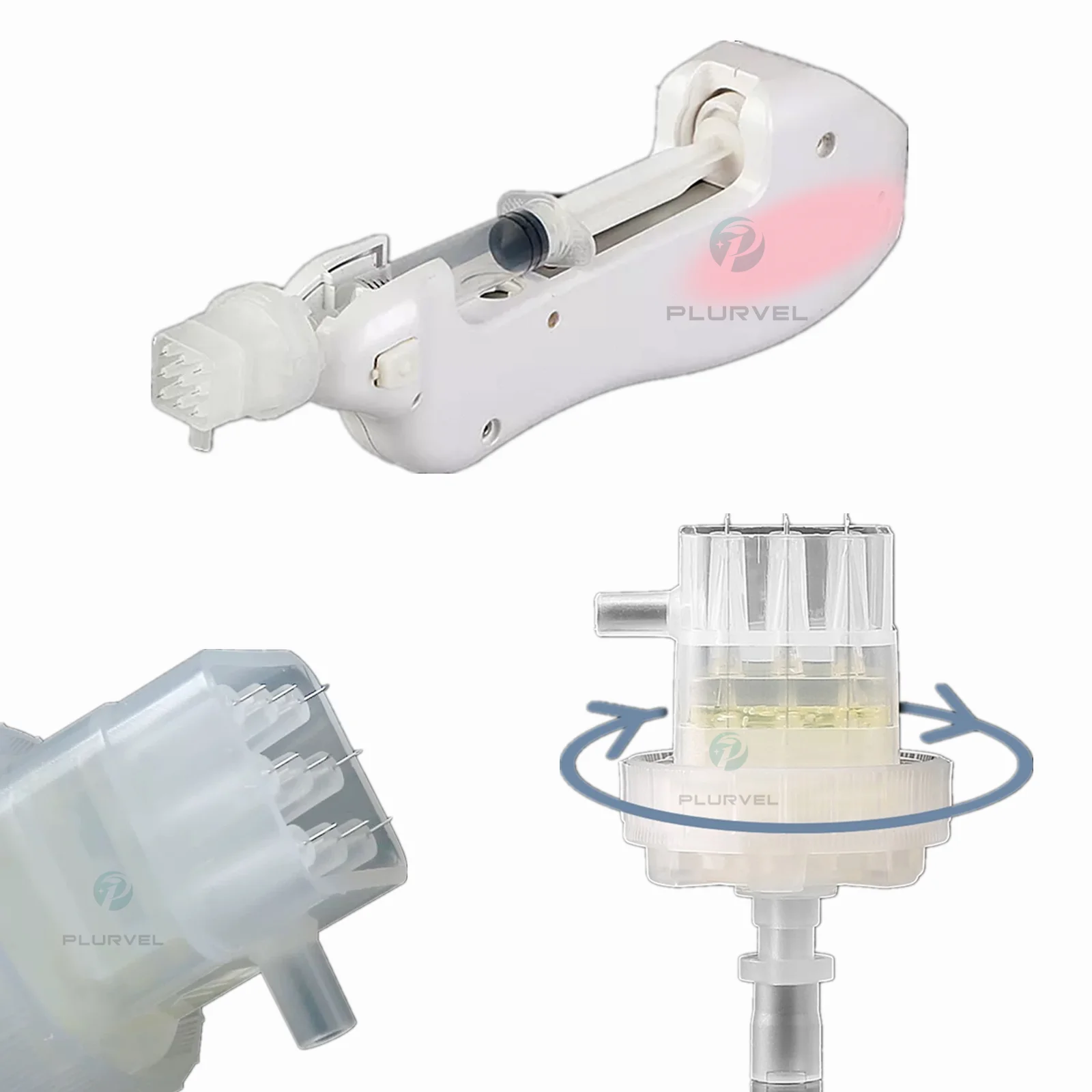 2023 Hot sale 9 Pins Screw Multi Needle For Injector Meso Gun Pressure Mesotherapy Gun CE Marked Medical Meso Therapy