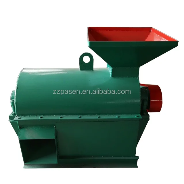 Chicken Manure Crusher Cow Manure Grinder Machine Organic Fertilizer Semi Wet Material Crusher