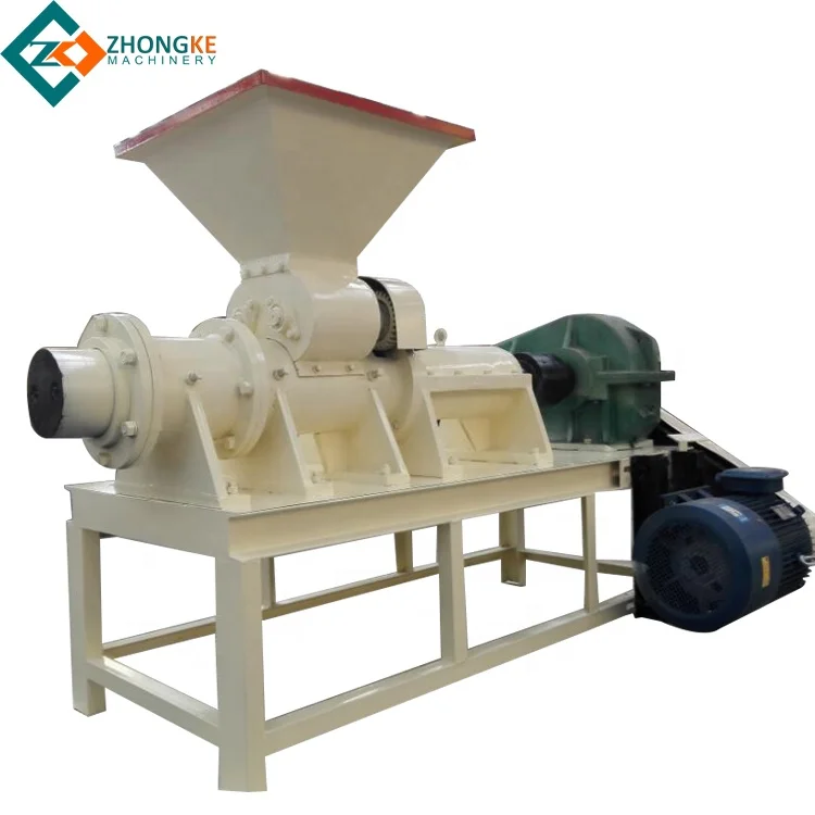 BBQ Charcoal Powder Coal Powder Rod Briquette Making Machine for sale