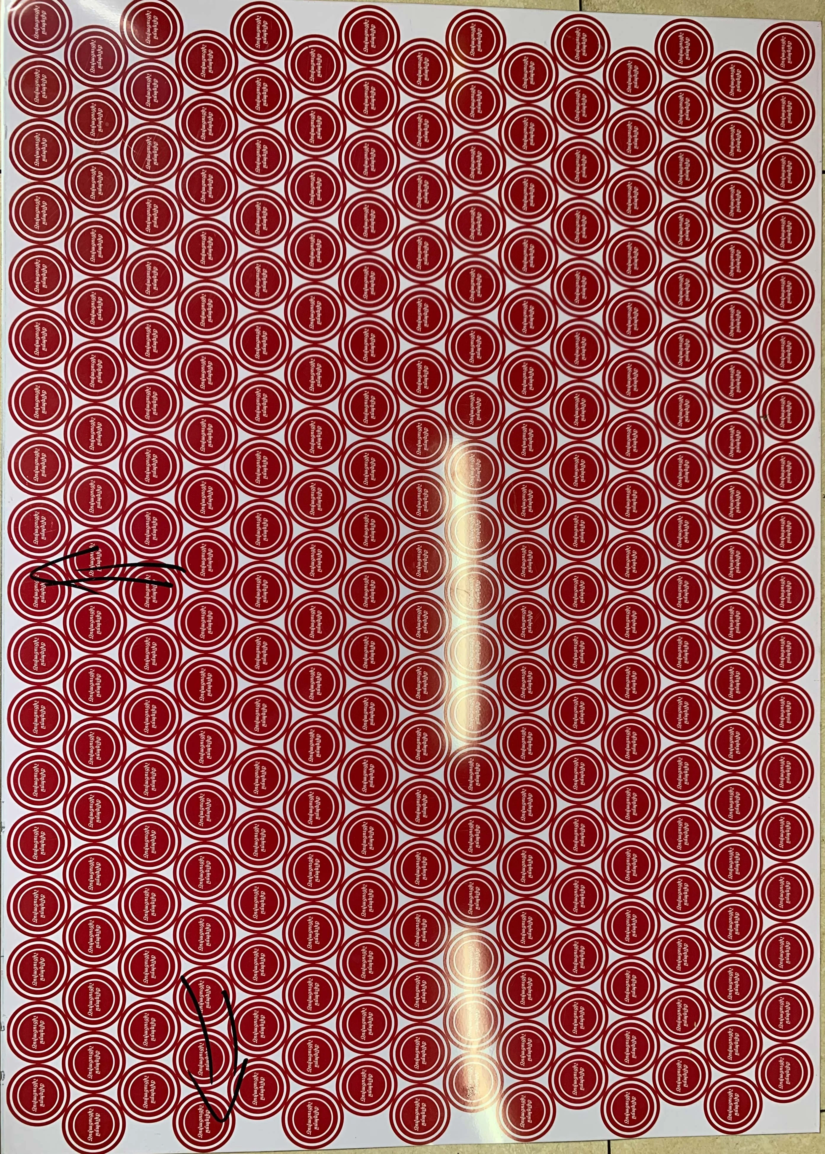 Lacquer and printed tinplate for crown corks MR grade T4 CA or T4 BA GR-097