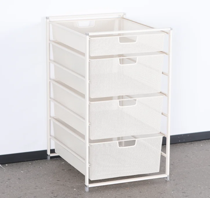 Multi-Function Detachable Clothes Push Basket DIY Mesh Basket for Home Storage Organization