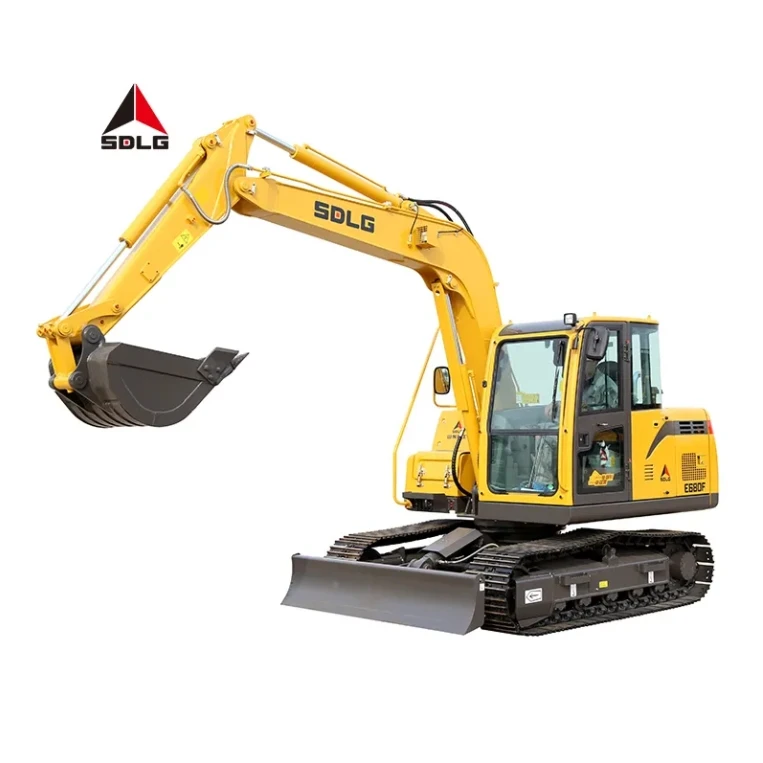 SDLG E680F Excavator Mini Diggers New Excavator Price List 1.8t Durable 2 Ton Digger Customized Engineering Machinery Building