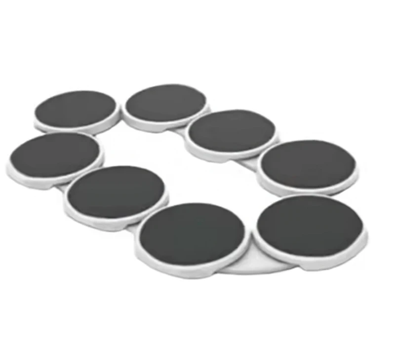 household portable table train tableware rotating dining turntable trays for serving food