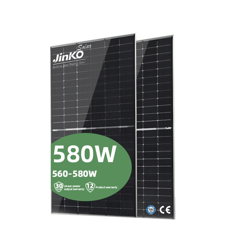 Двойное стекло JINKO нового поколения двойное современная система солнечных батарей N-типа Высокоэффективная 560w-580w Topcon Bipv лучшая дешевая цена
